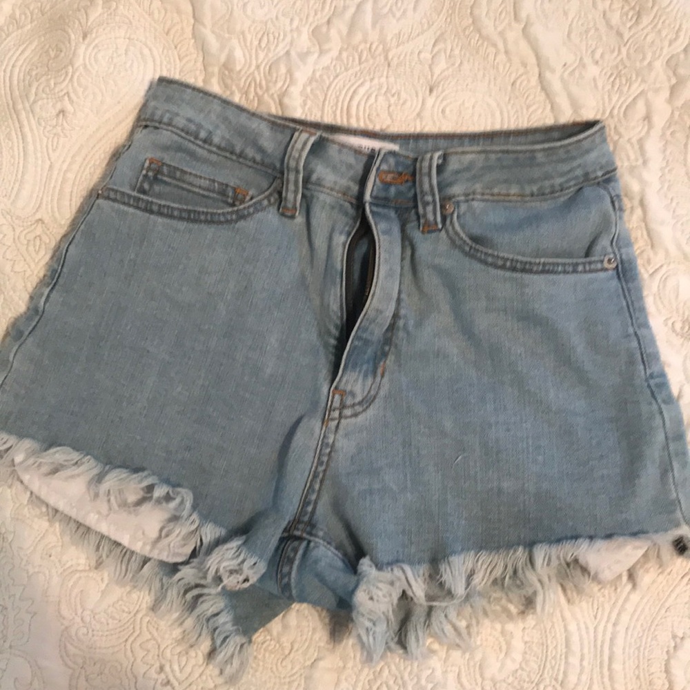 JUST USA light blue shorts